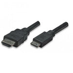 ICOC HDMI-B-050 - Cavo High Speed Mini HDMI a HDMI Maschio / Maschio Nero, 5,0 m